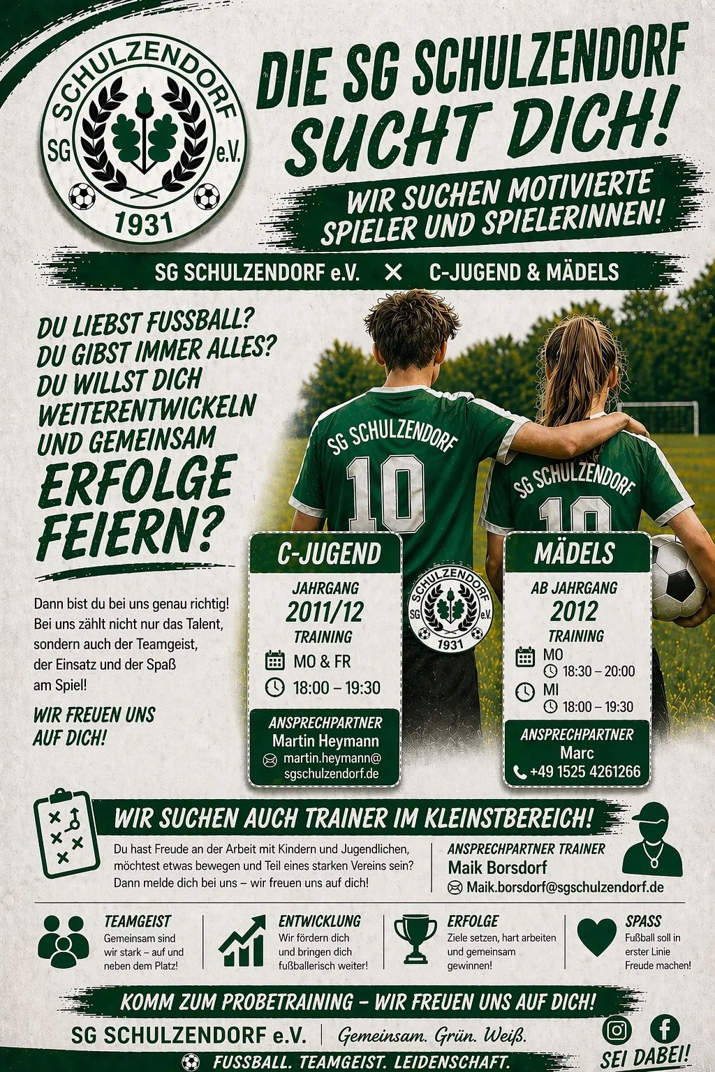 Wir suchen dich!